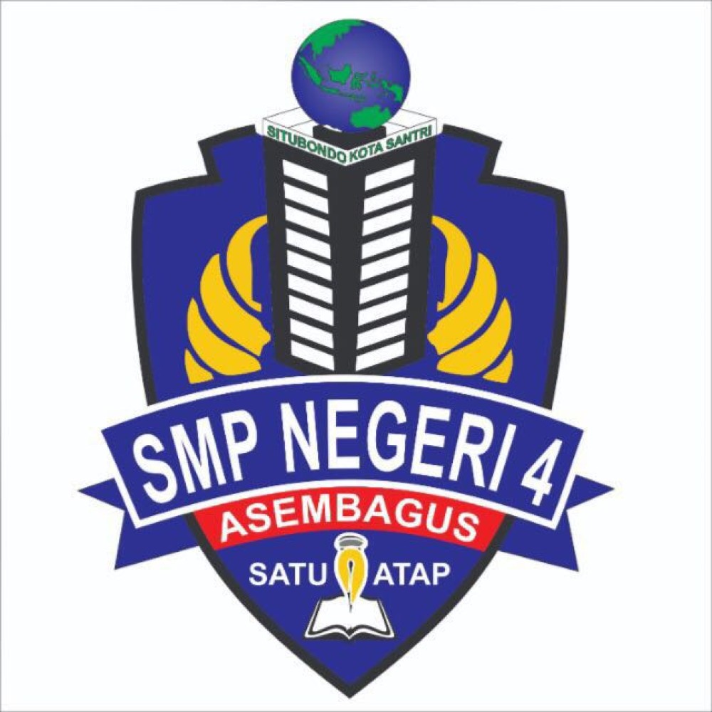 Logo SMPN 4 ASEMBAGUS SATU ATAP
